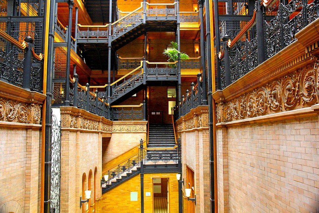 Bradbury Building, 304 S. Broadway Downtown Los Angeles 20