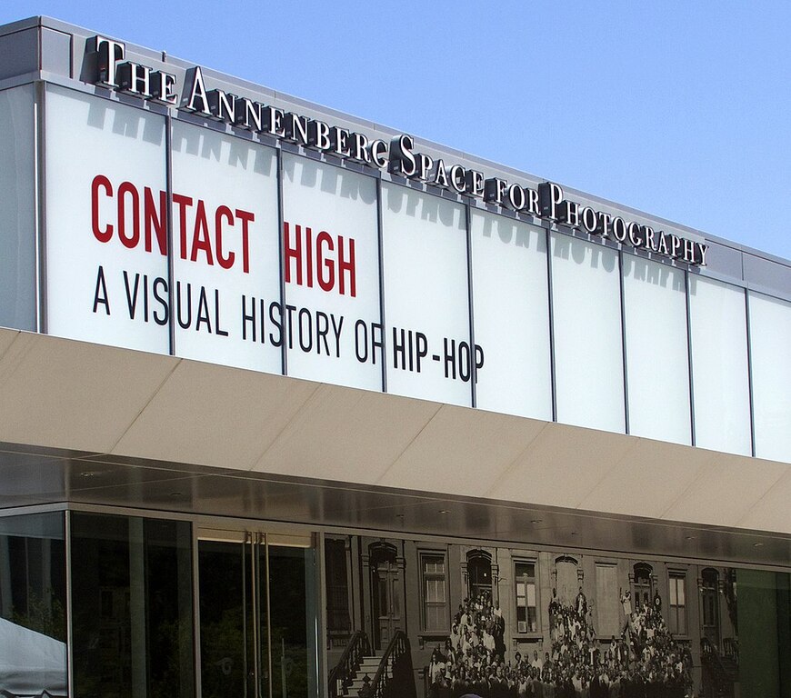 A Visual History of Hip Hop exhibit at The Annenberg Space For Photography