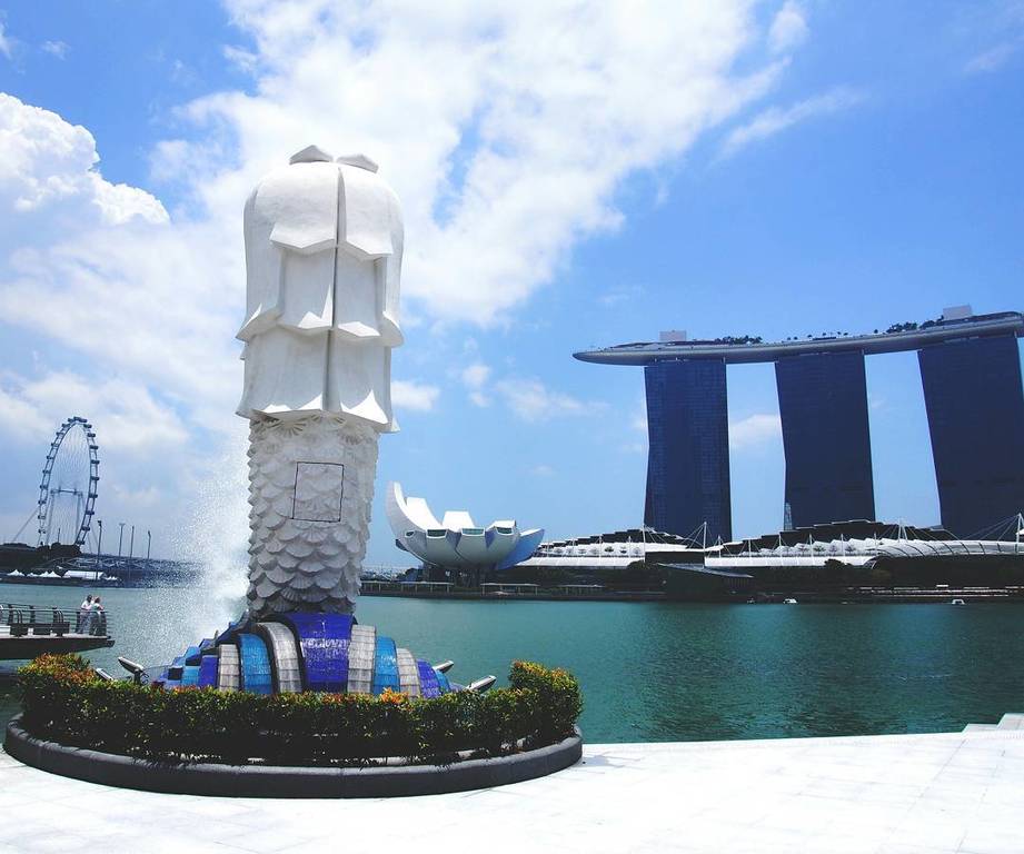 Merlion Park - Day View