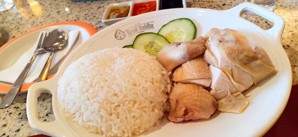 White chicken