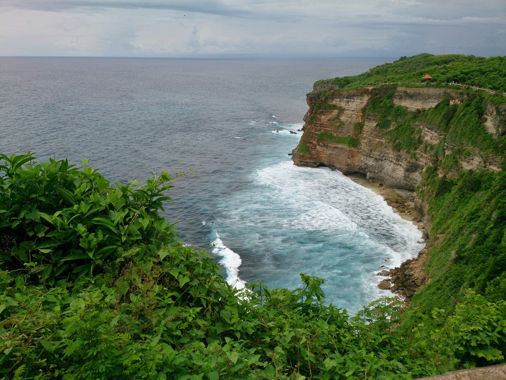 The view from Uluwatu Cliff