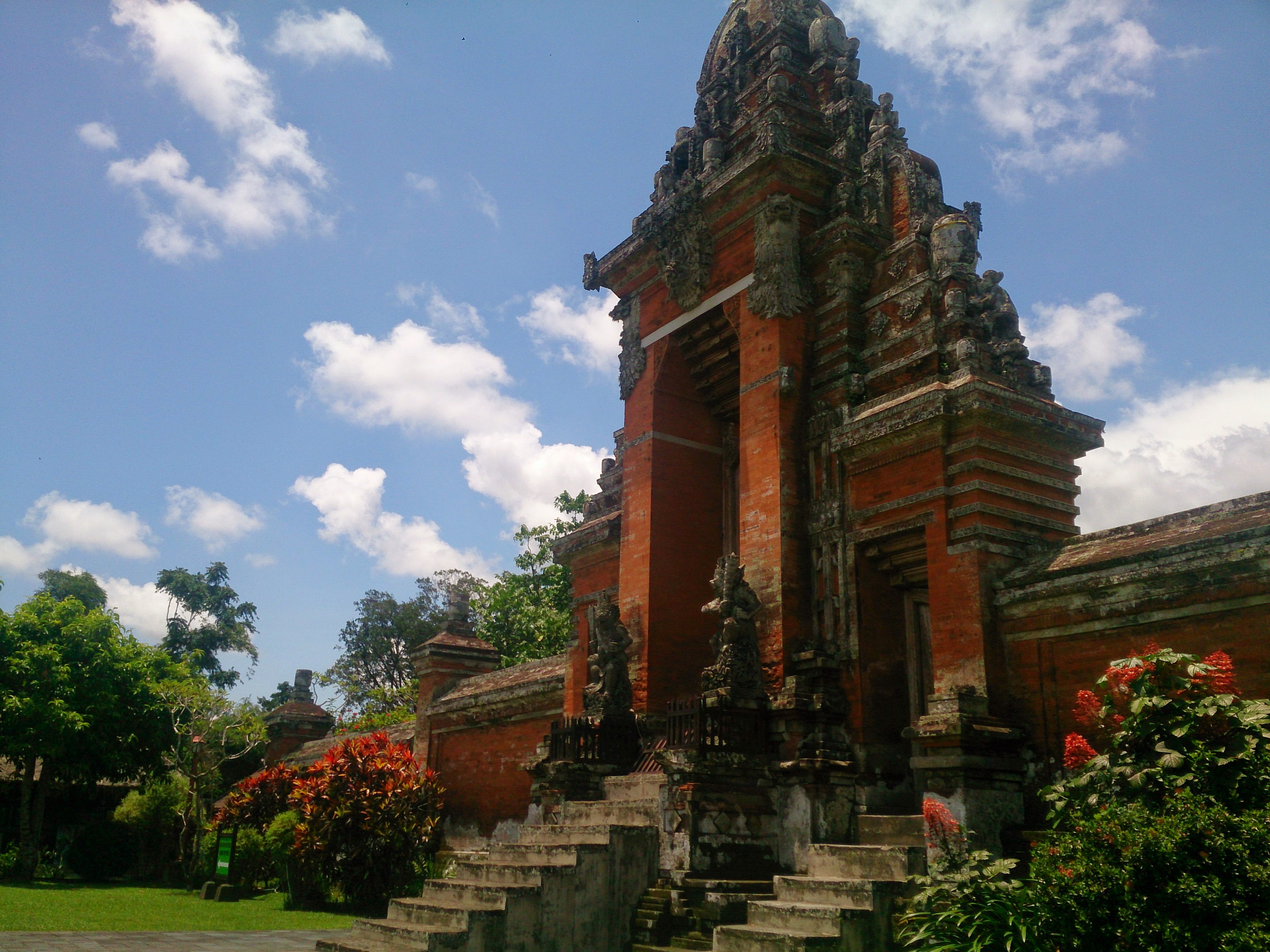 The Main Gate of Taman Ayun Temple