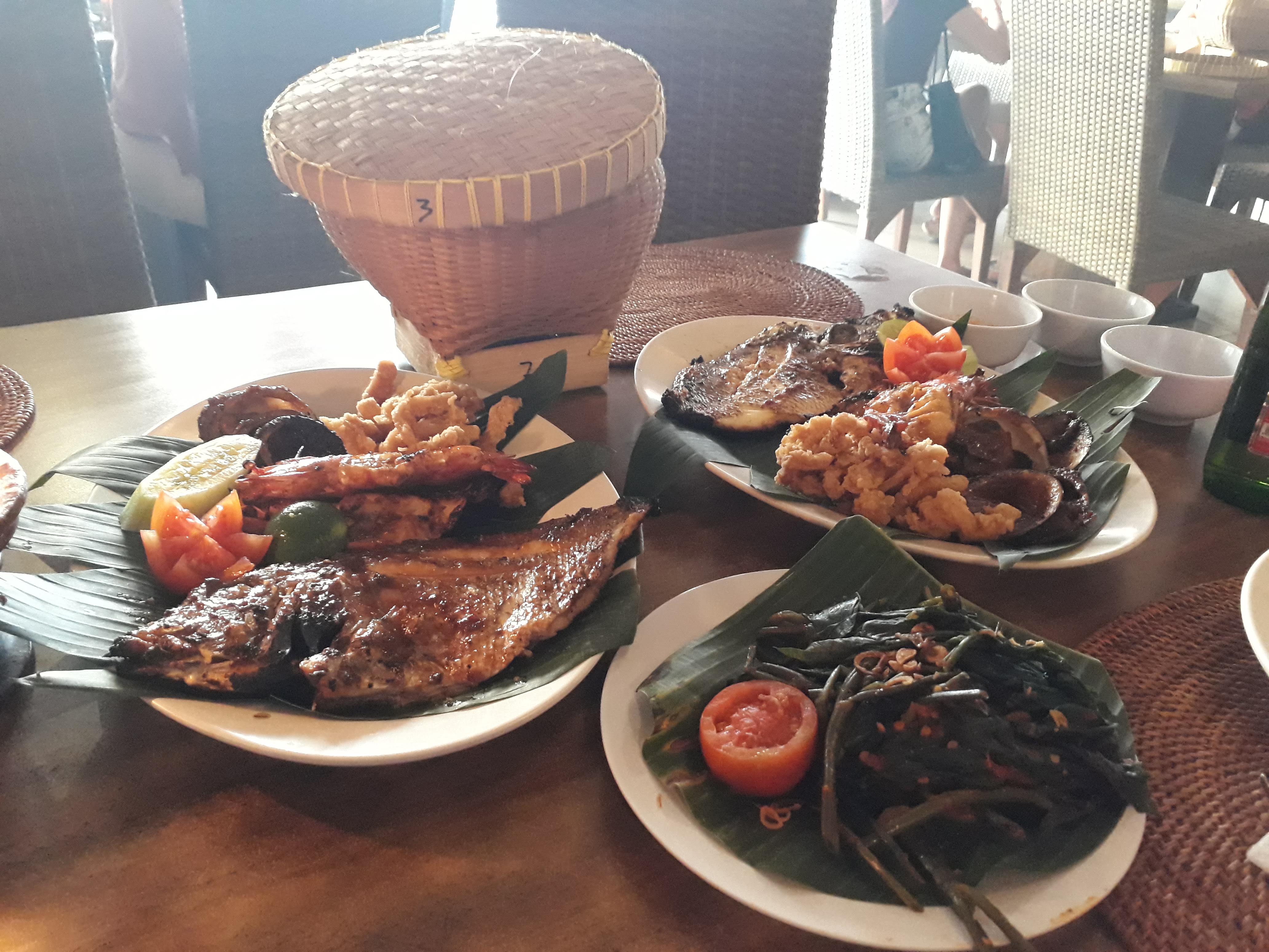 Seafood in Jimbaran