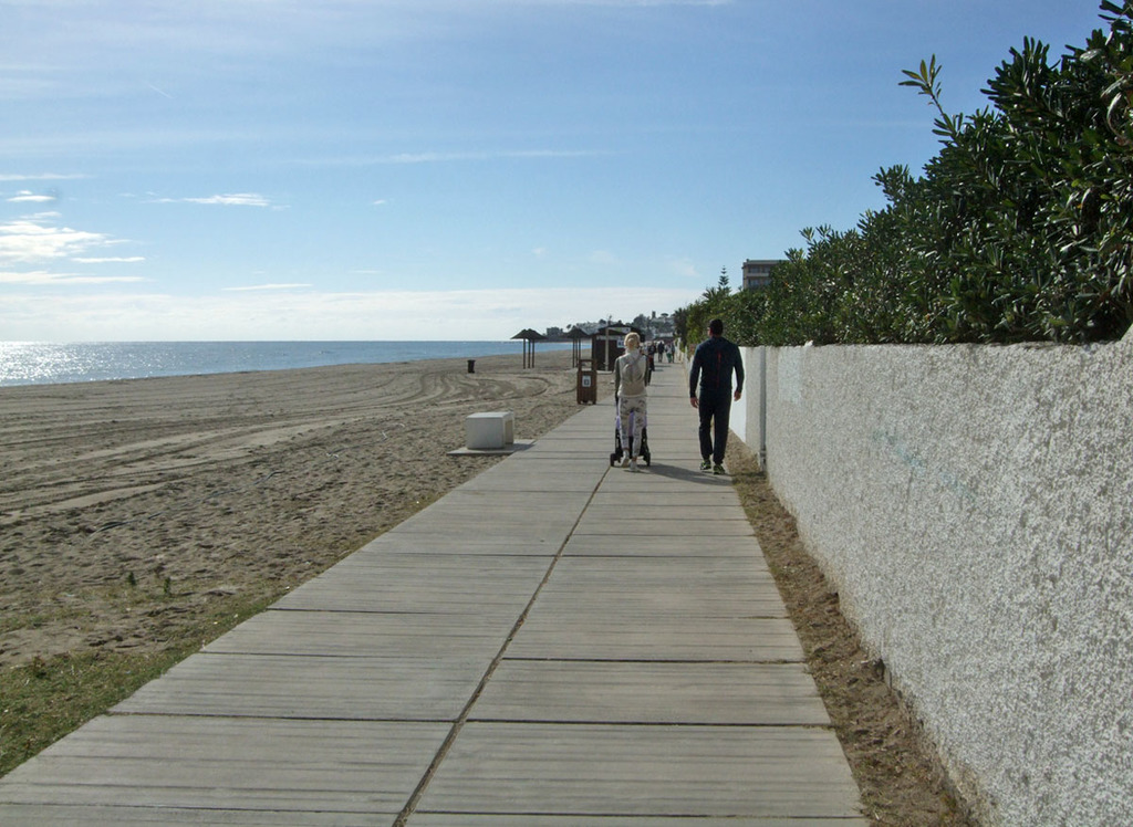 The Boardwalk from La Cala to Cabopino Beach
