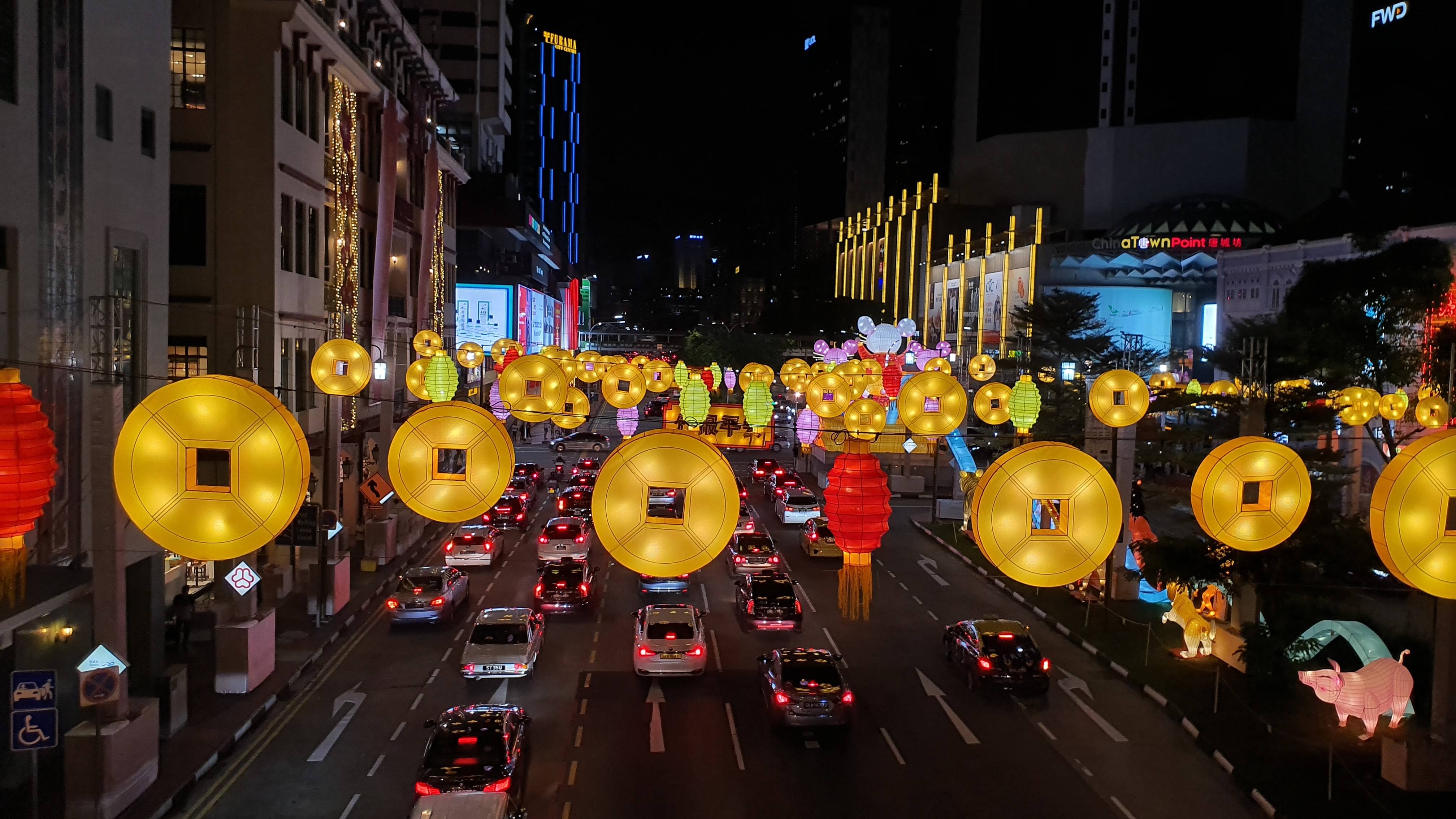 Street light up for Chinese New Year 2020 @ Chinatown