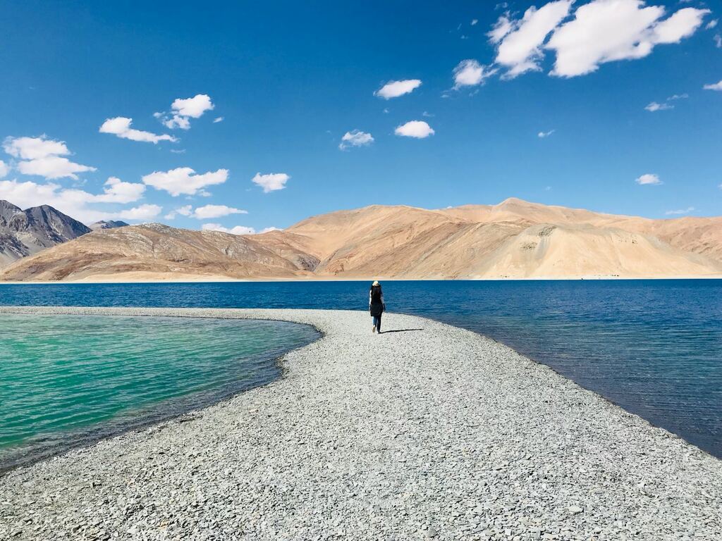 Pangong Lake in Ladakh