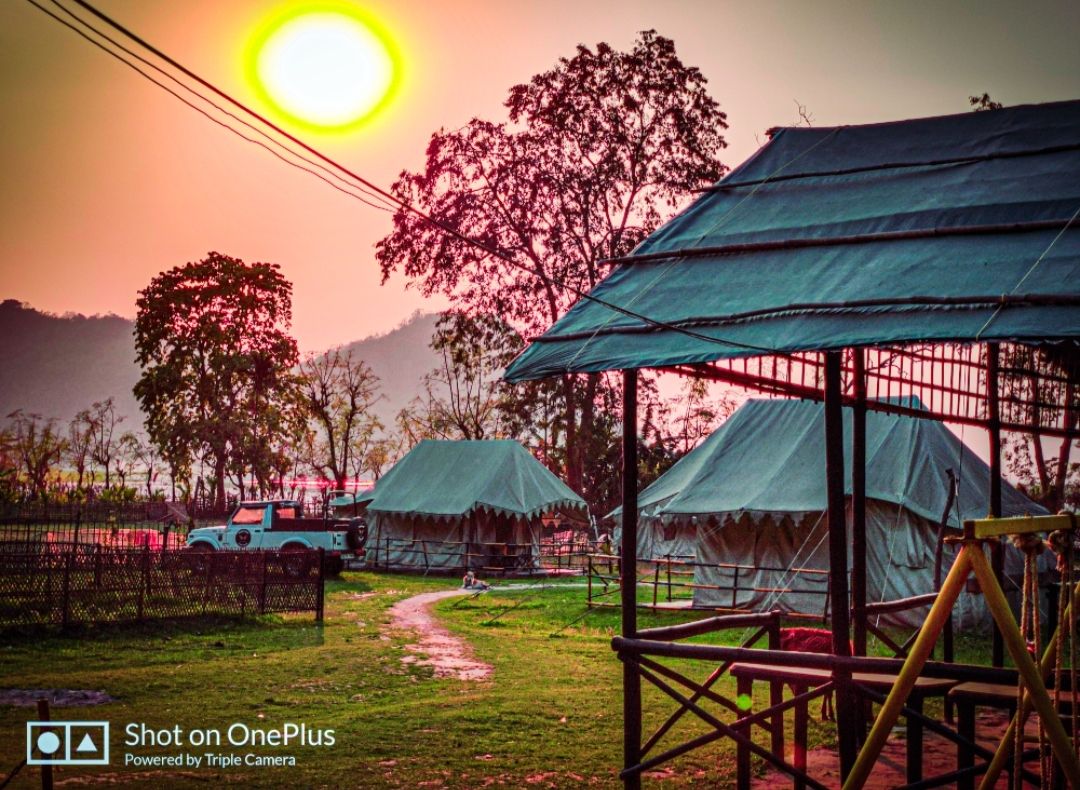 sunset in guwahati