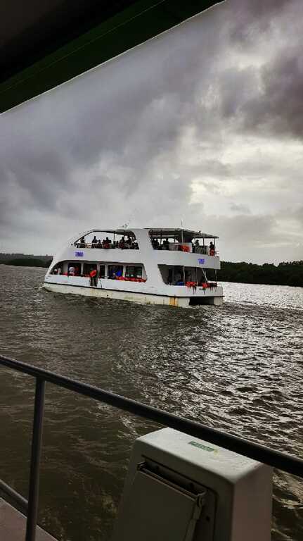 View from the boat