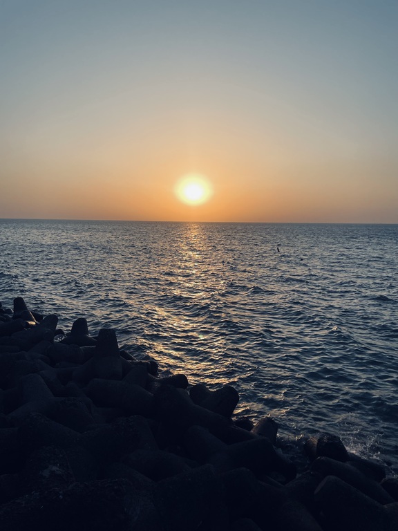 Sunset at the Marine Drive