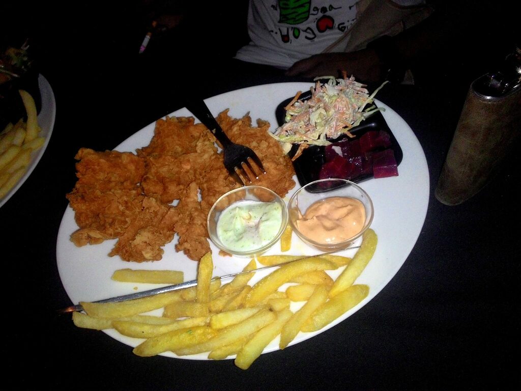 Fried chicken