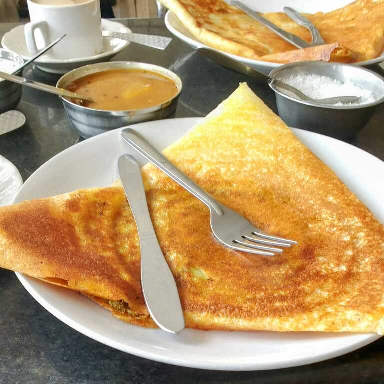 Keema Dosa at Indian Coffee House
