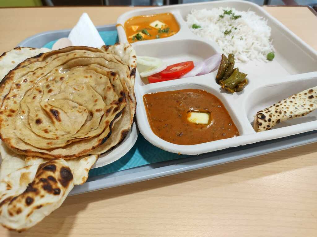 Veg Thali at Haldiram's