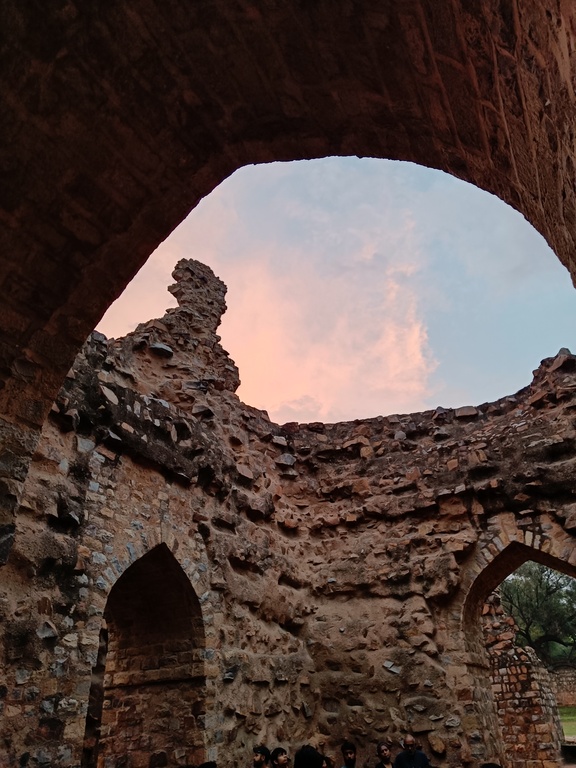 Ruin in the Qutub Minar complex