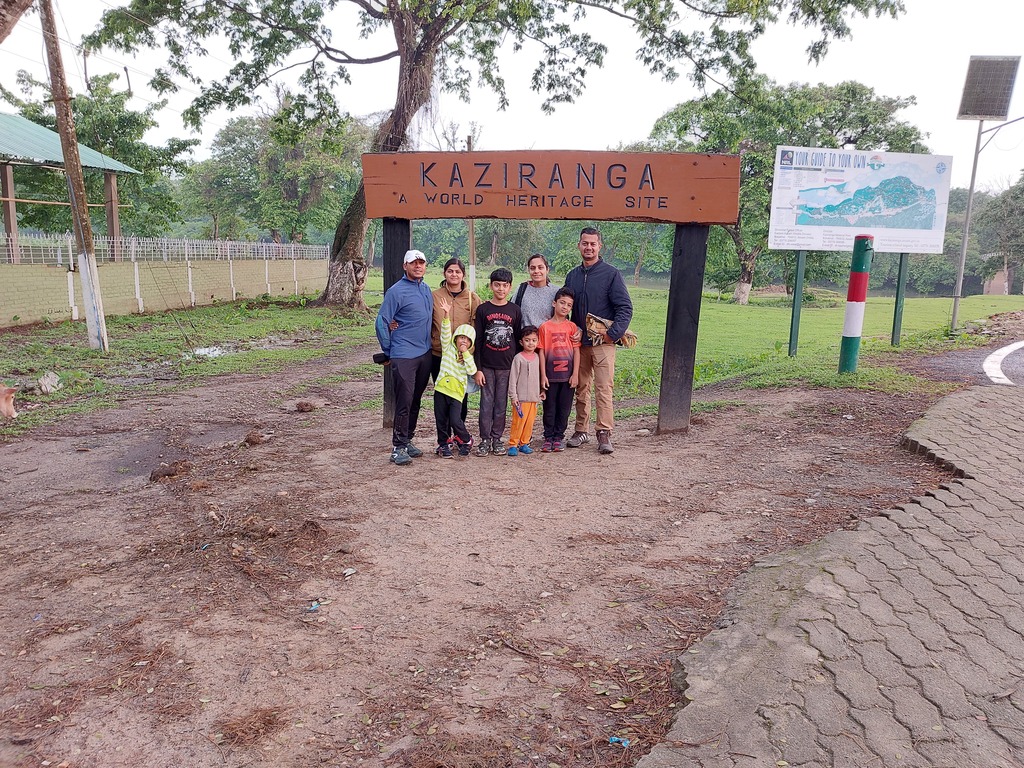Ready for our morning safari