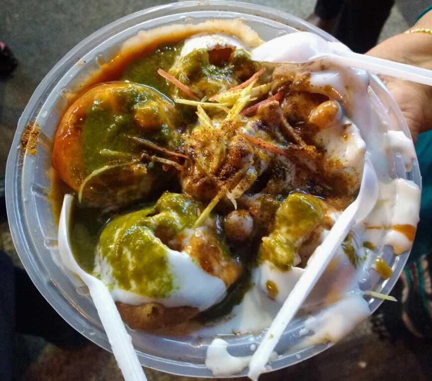 Chaat at Bengali Market