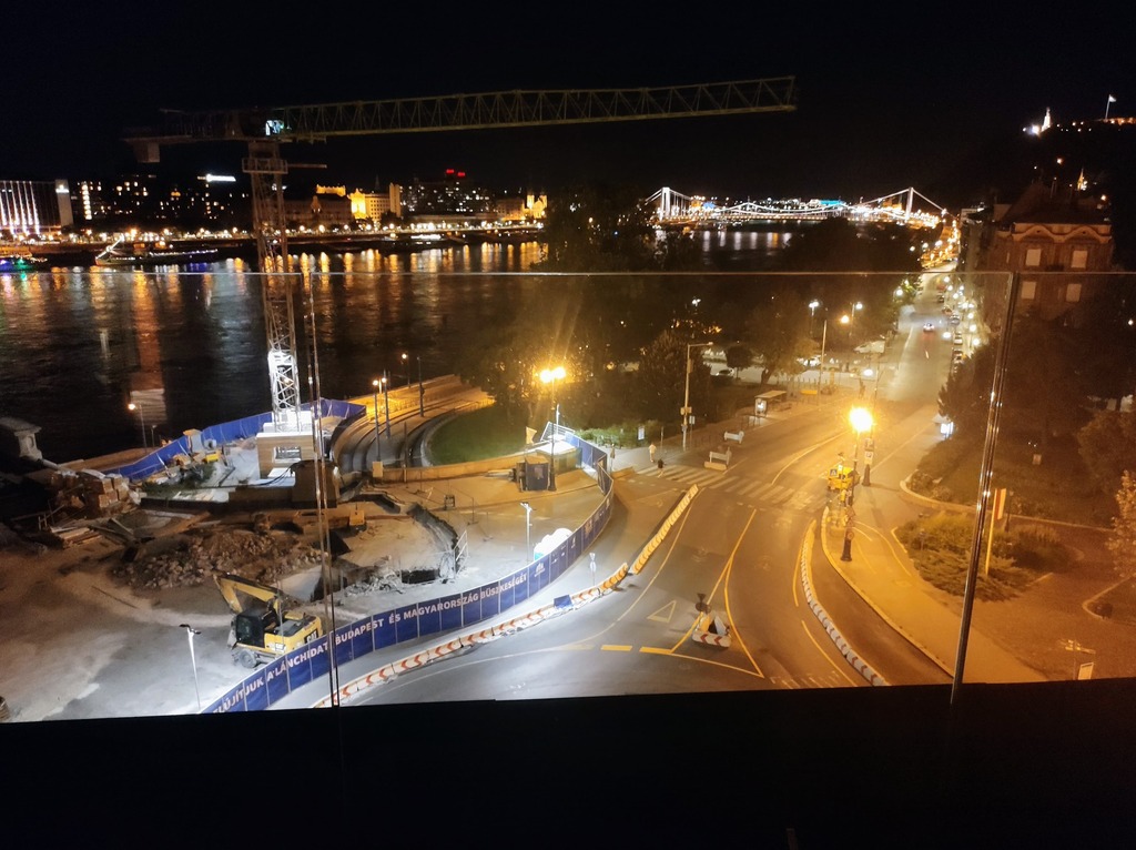 View of the Buda Castle from the blacony