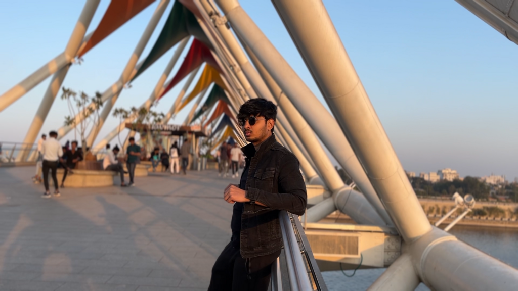 You can watch over the bridge and enjoy the sunset there.