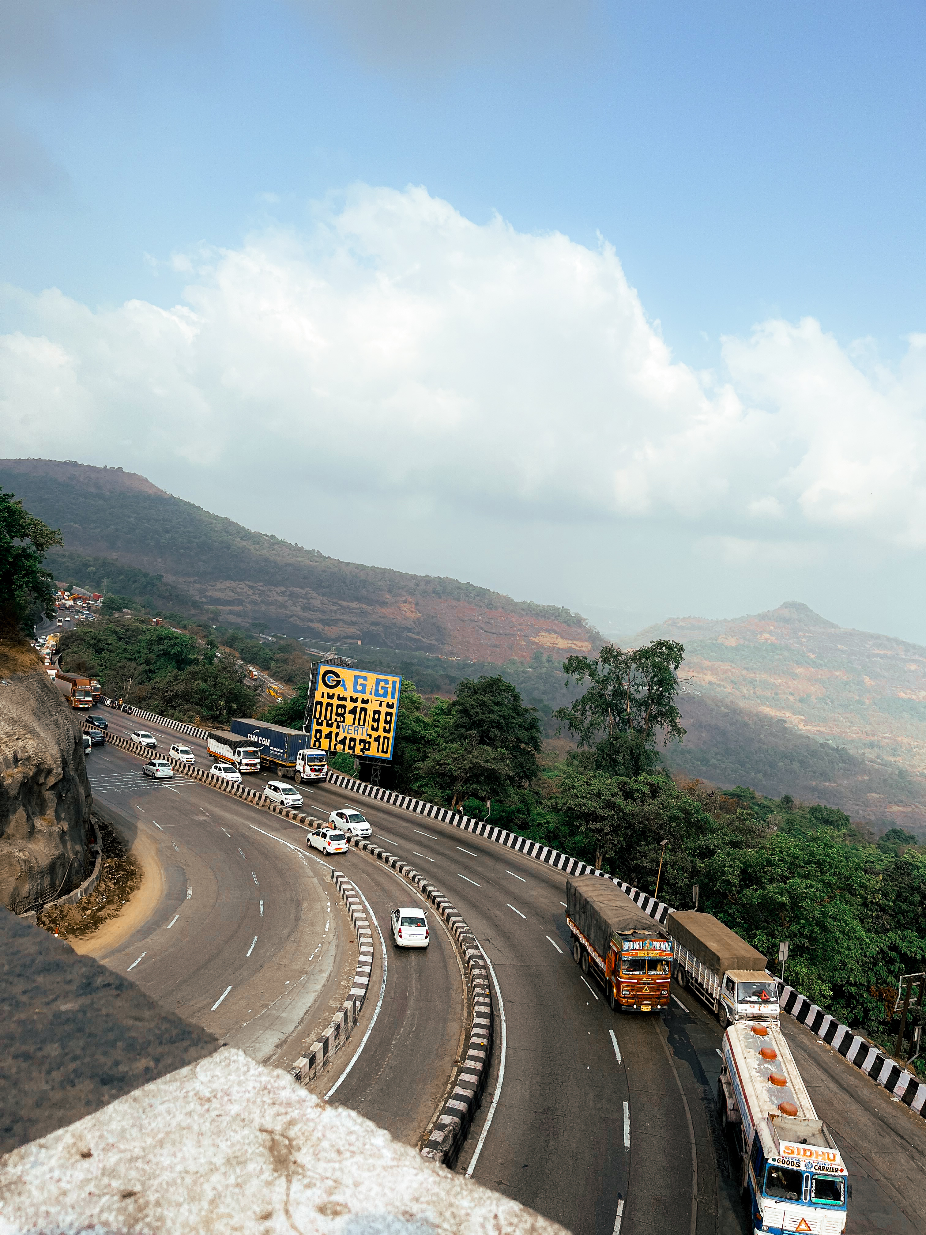 You can stop at the old highway and enjoy the new highway