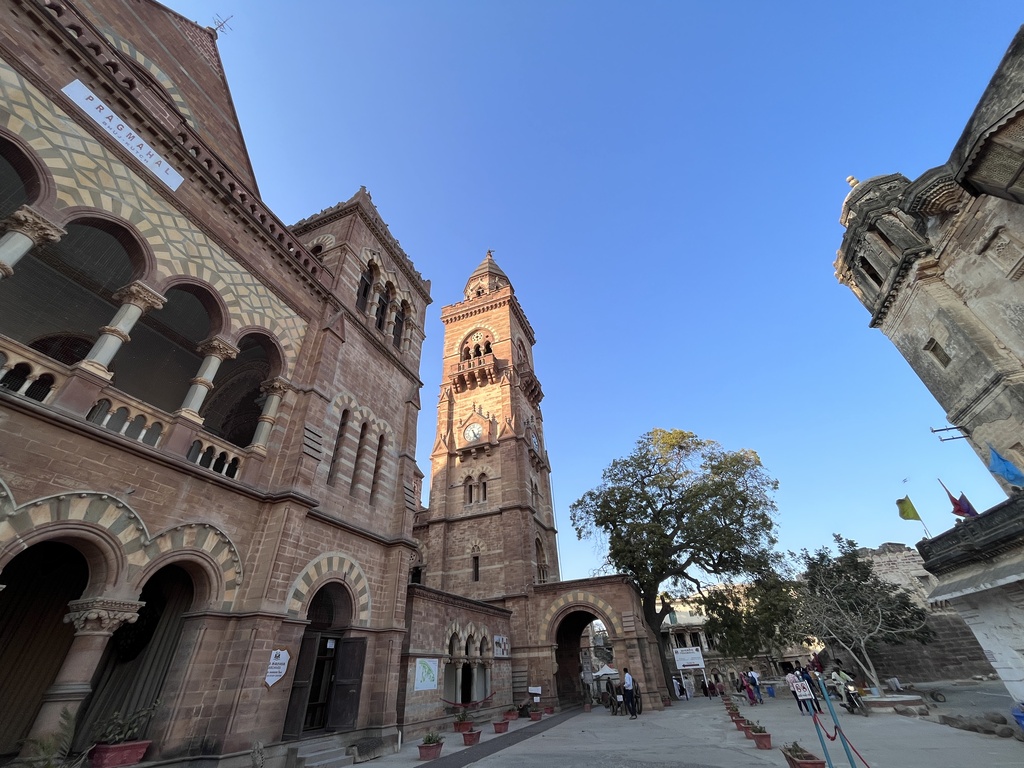 Prag Mahal from outside