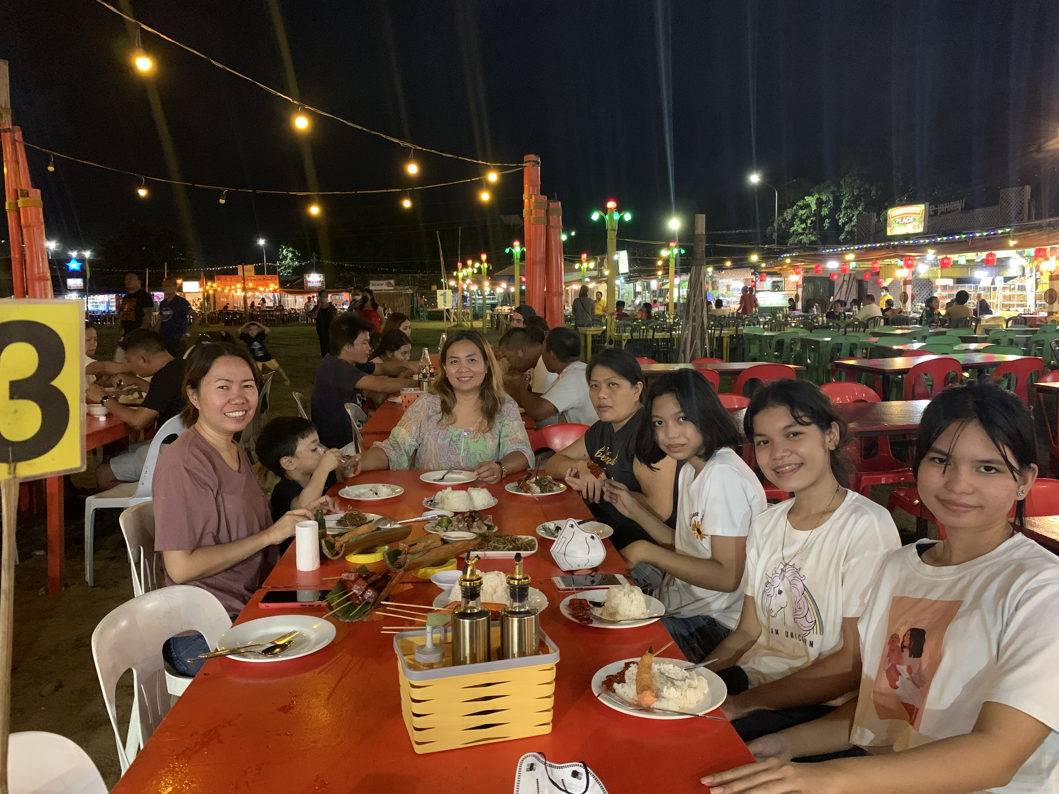 Al Fresco dining at Hayahay Square