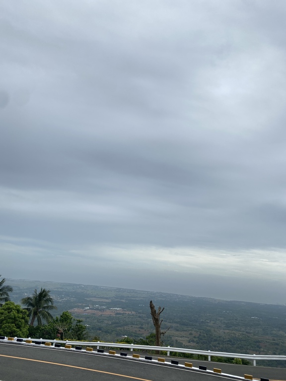 A view of Manila Bay in the mountain