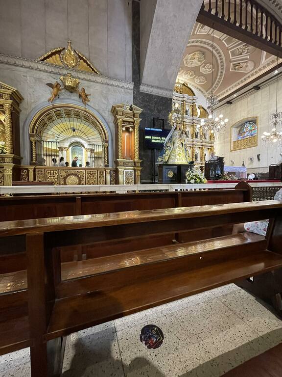 Inside the Basilica