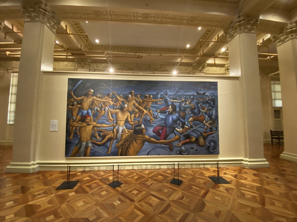 A painting inside the Museum 
