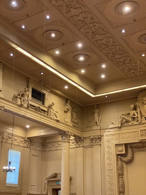 Interior design of the museum 