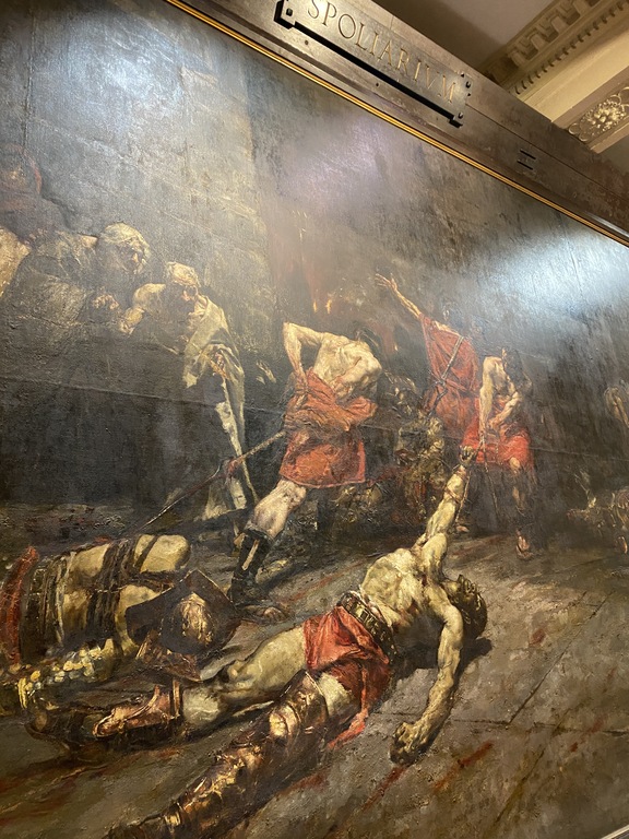 Closer look of Spolarium 