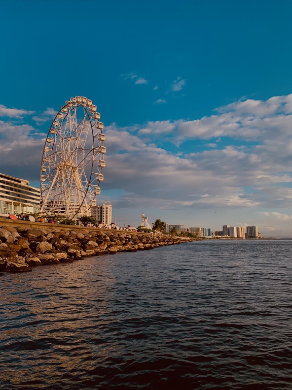 The MOA Eye during golden hour