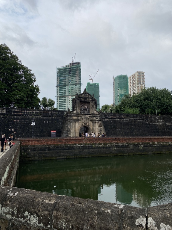 The famous spot in Fort Santiago
