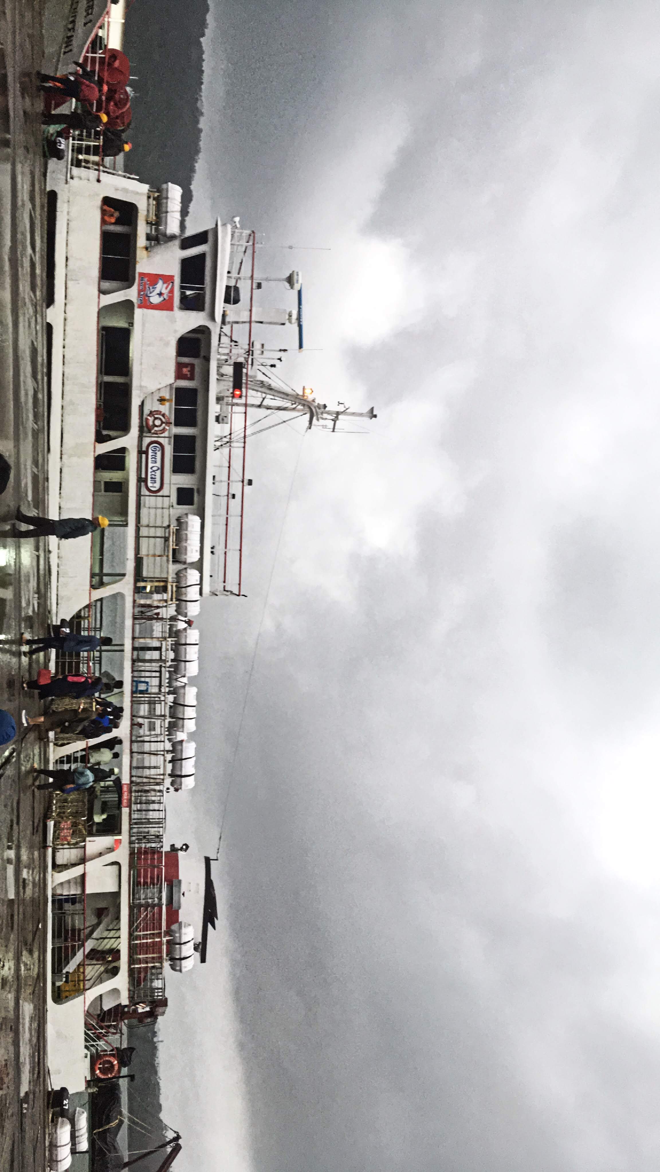 Ferry Ride to Swaraj Island