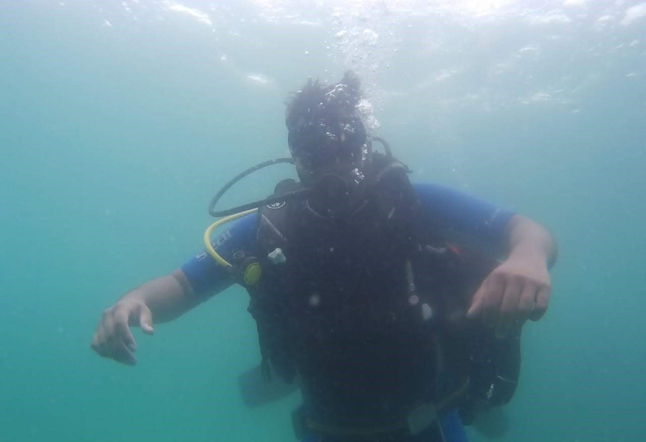 Scuba Diving at Swaraj Island