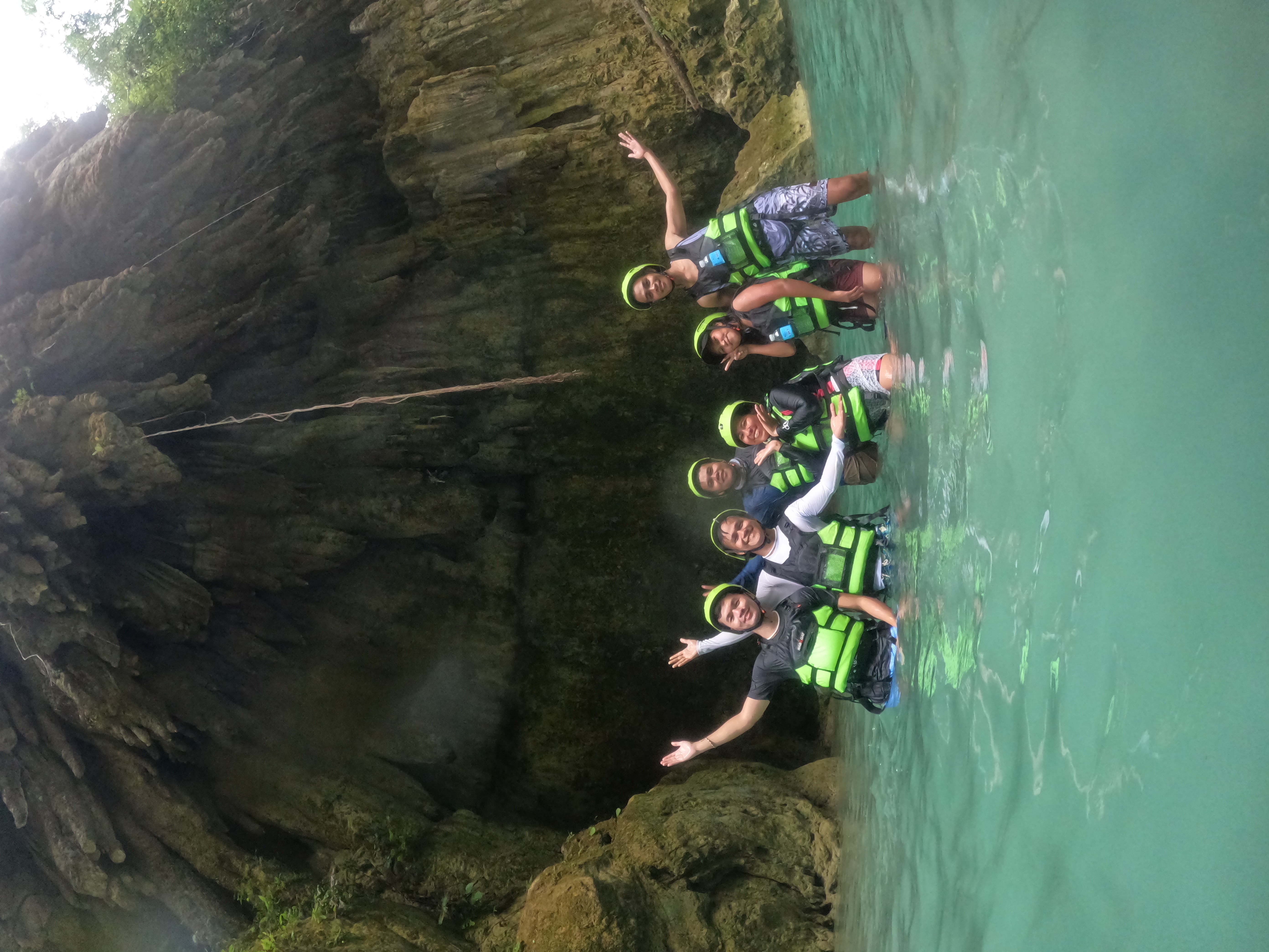 Canyoneering in Kawasan falls