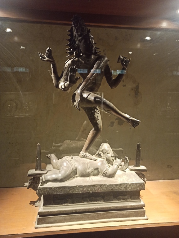 A Nataraja idol in the museum's collection