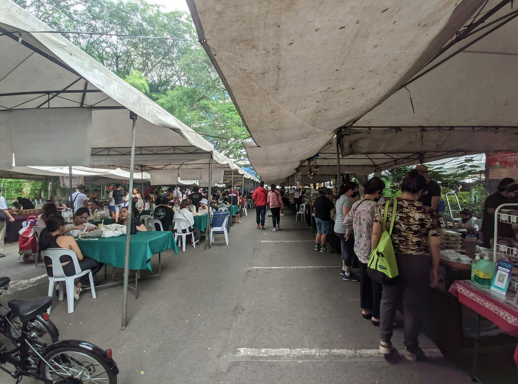 Salcedo Market Seating Area