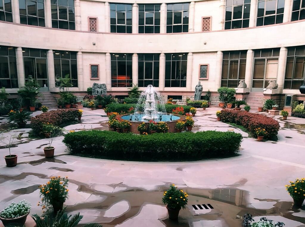 Central courtyard in National Museum