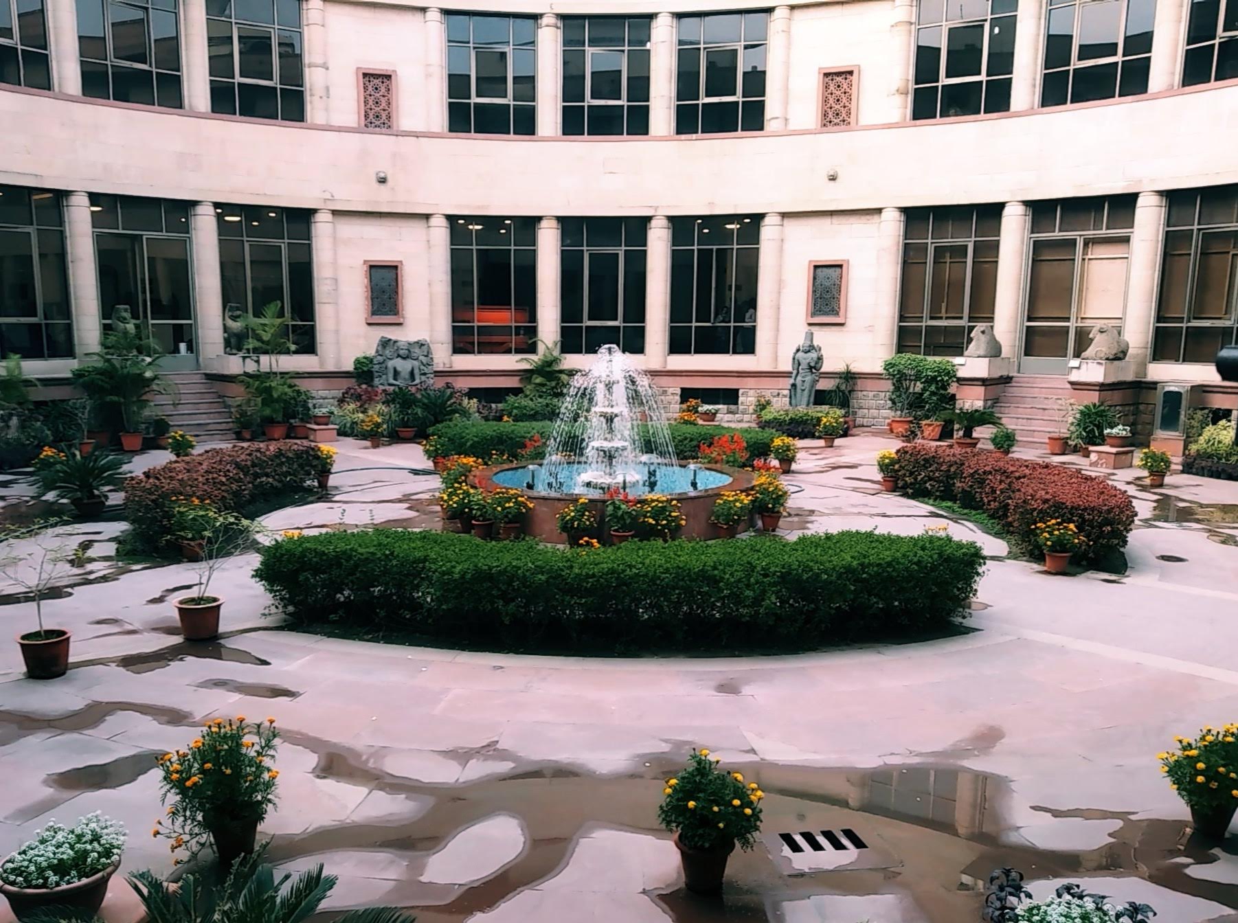 Central courtyard in National Museum