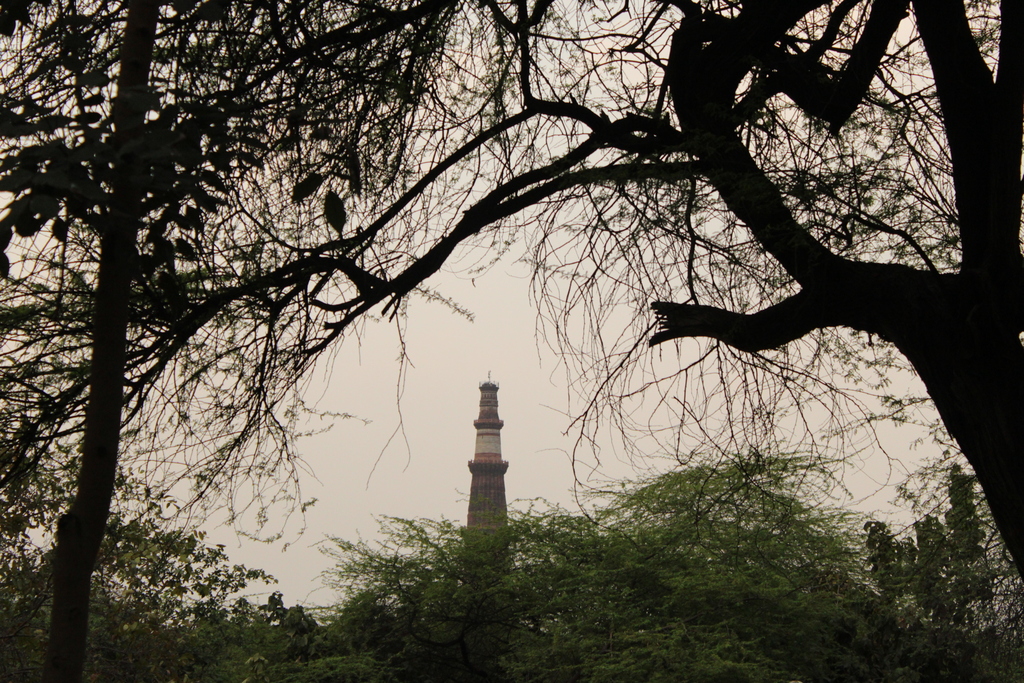 Jamali Kamali Mosque front view