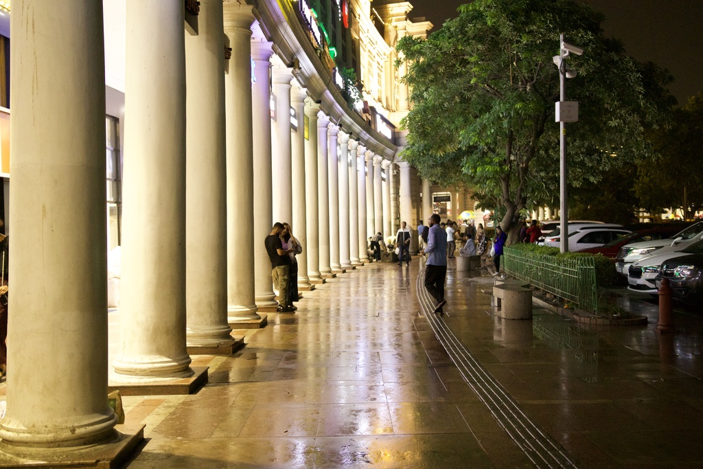 One of the corridors of Connaught Place