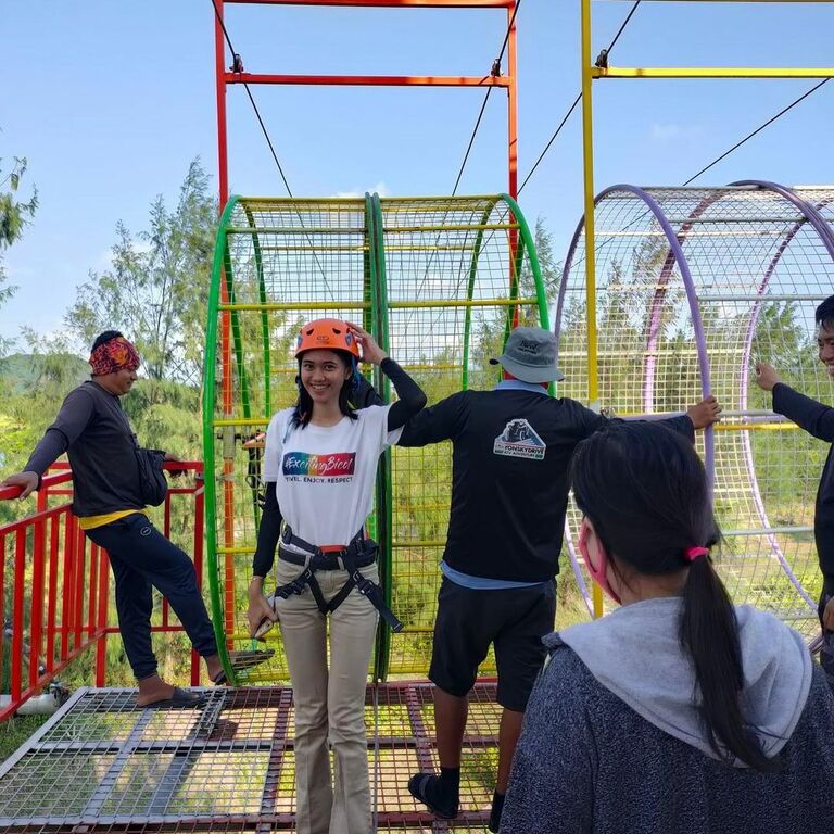 Happy me enjoying the rush of adrenaline