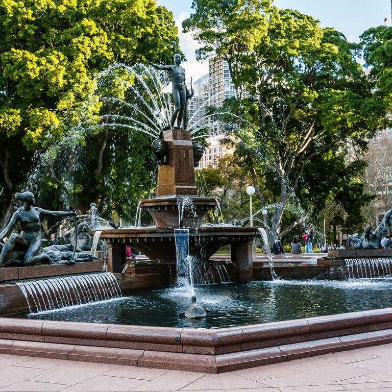 Archibald Fountain in Hyde Park