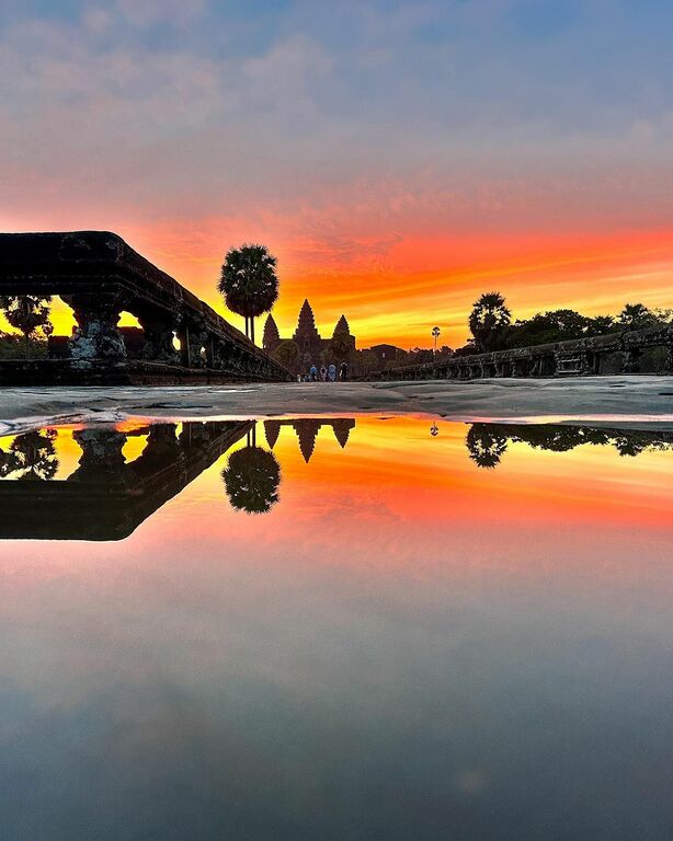 The magnificent Angkor Wat