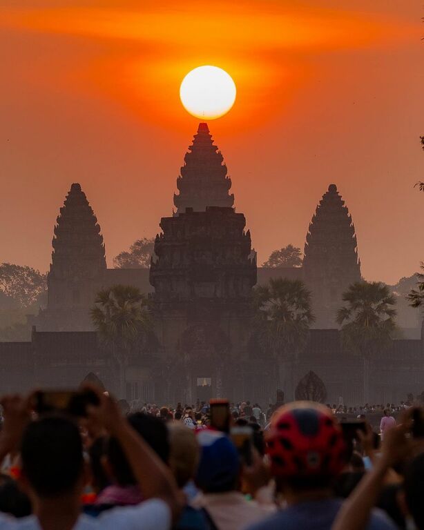 The sunrise