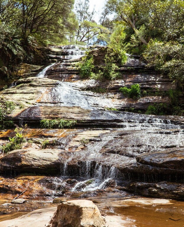 Small cascades on the Blue Mountains