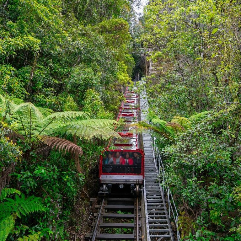Scenic Railway through the Blue Mountains