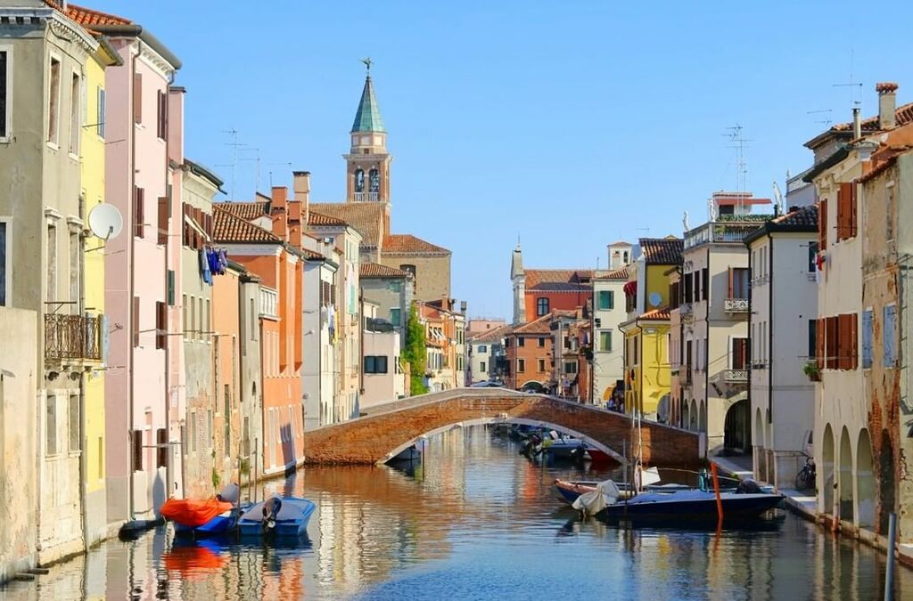 The charming cityscape