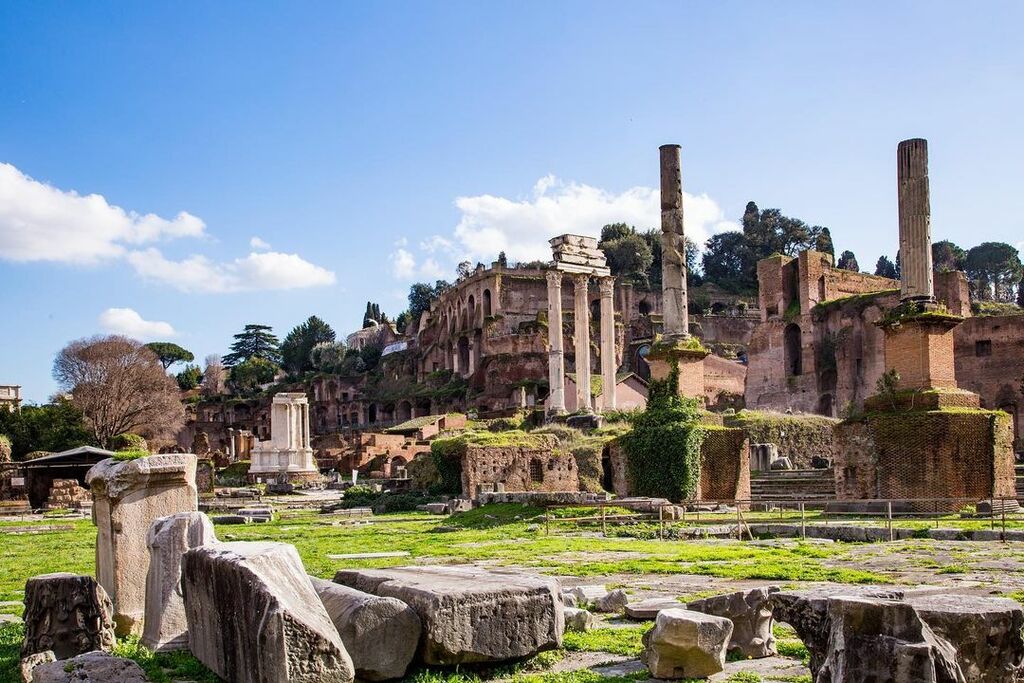 Ruins at the Roman Forum
