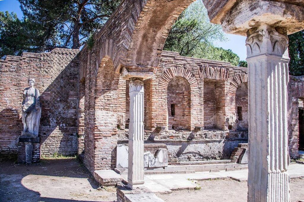 Ostia Antica, an ancient port town