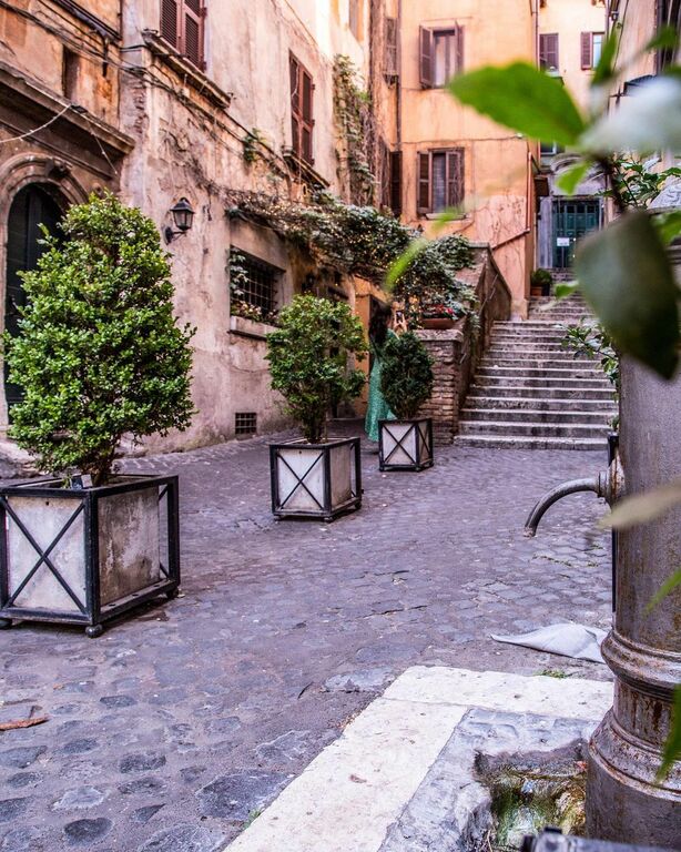 The charming street
